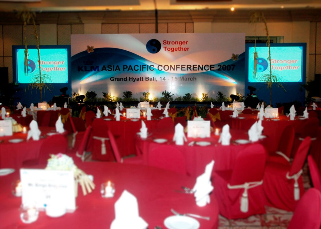 Portfolio photograph: Conference stage