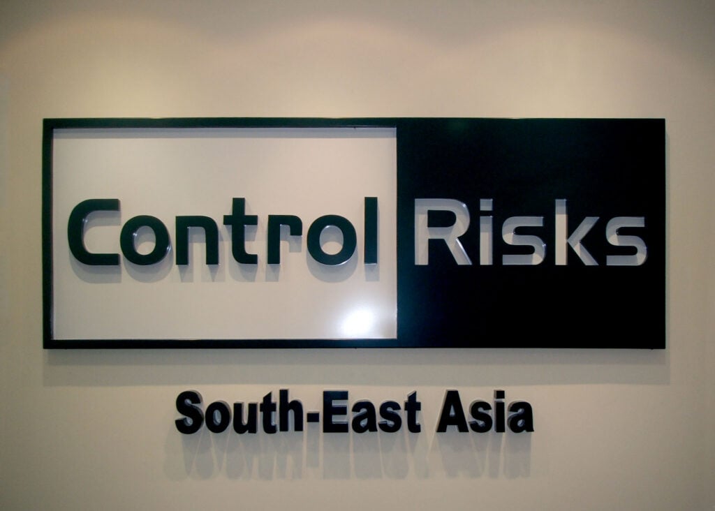 Portfolio photograph: Control Risks